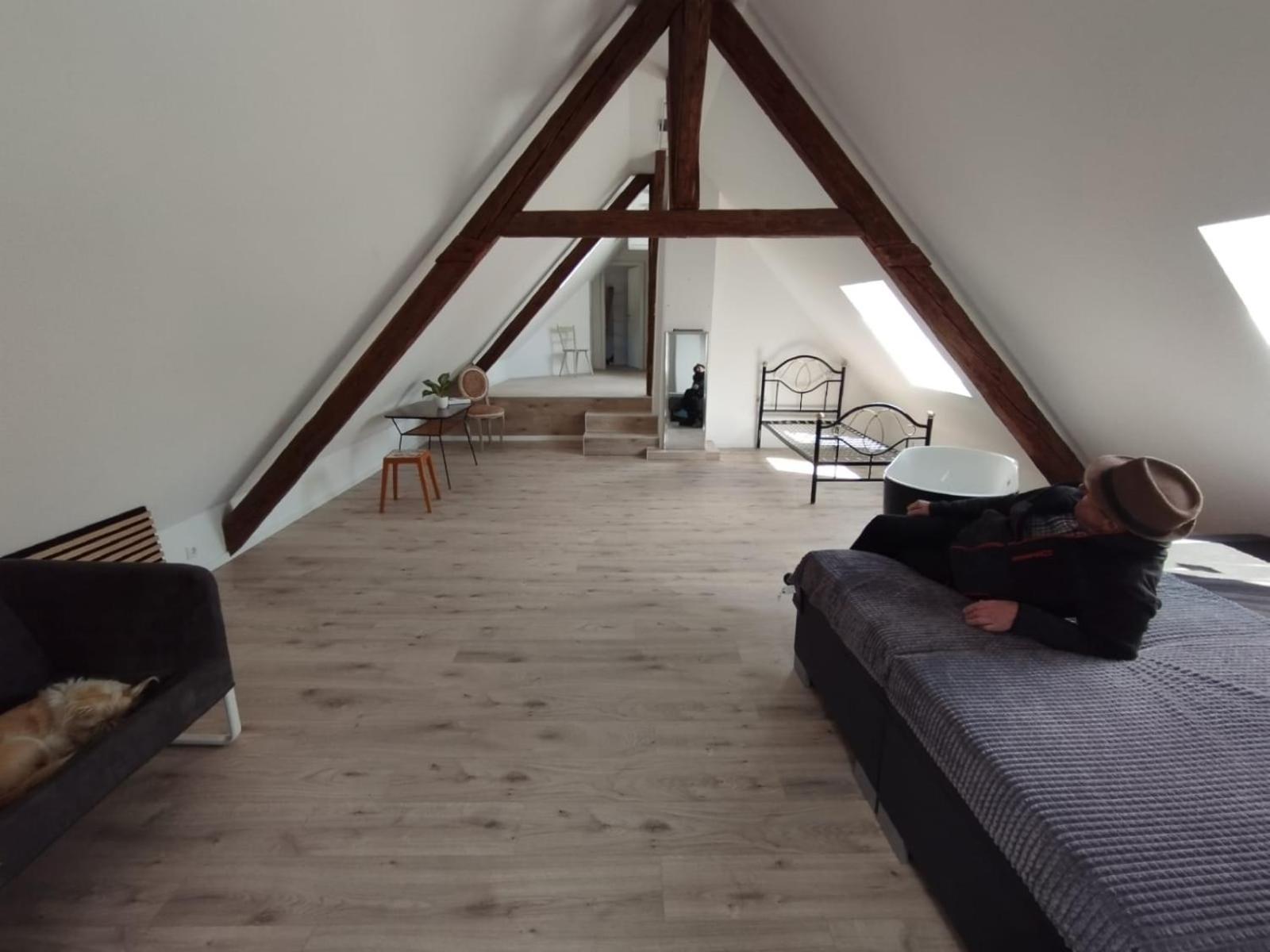 Loft Apartment Am Bahnhof Albstadt Esterno foto